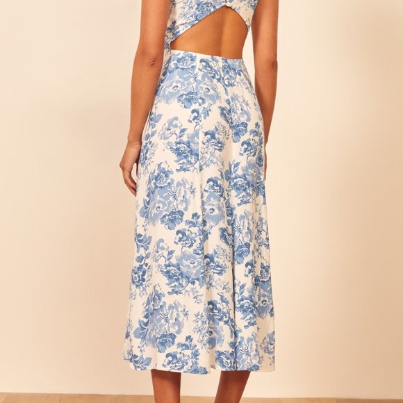 NWOT Reformation Gavin Dress - Picture 2 of 4
